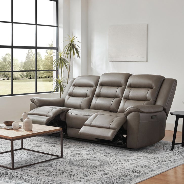 MASON LEATHER POWER SOFA (2/2)